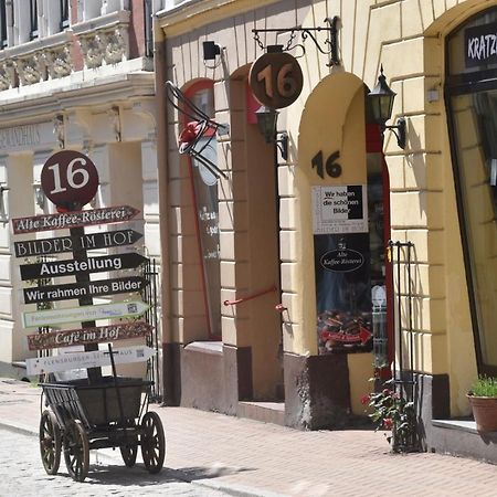 Fewo1846 - An Der Alten Kaffeeroesterei - Stilvoll Eingerichtete 2-Zimmer-Wohnung Im Stadtzentrum Flensburg Kültér fotó